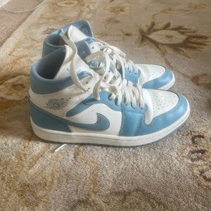 Blue and White Nike Jordan’s ( Women’s size 8.5)